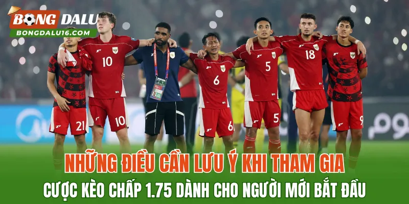 Những điều cần lưu ý khi tham gia cược kèo chấp 1.75 dành cho người mới bắt đầu